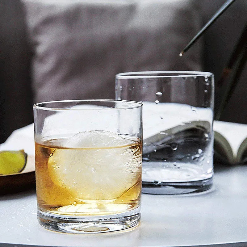 Double Old Fashioned Whiskey Glasses