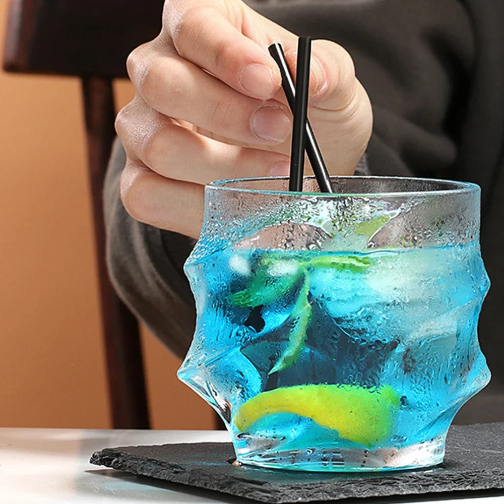 Black Cocktail Straws