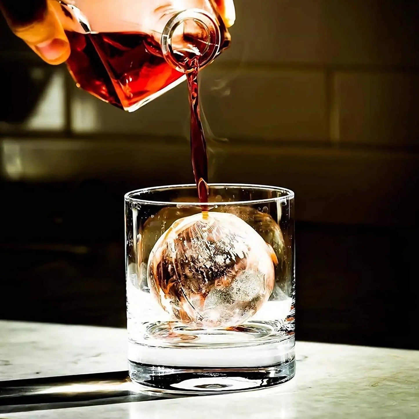 Double Old Fashioned Whiskey Glasses